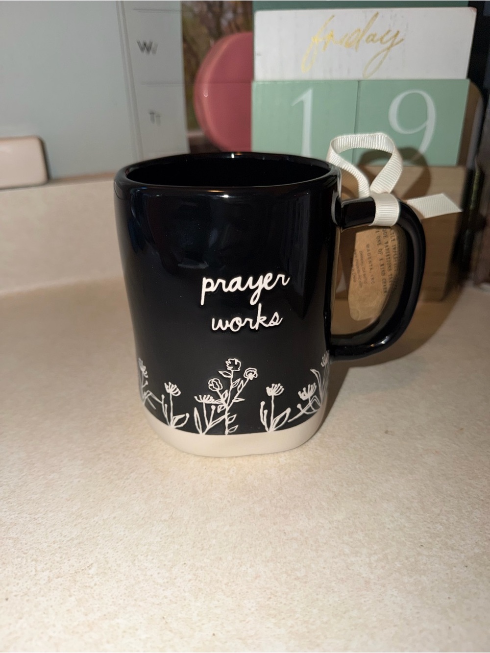 Rae dunn prayer works mug